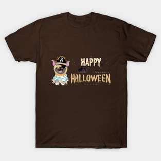 Paws for Pirate Booty: Happy Halloween Tee T-Shirt